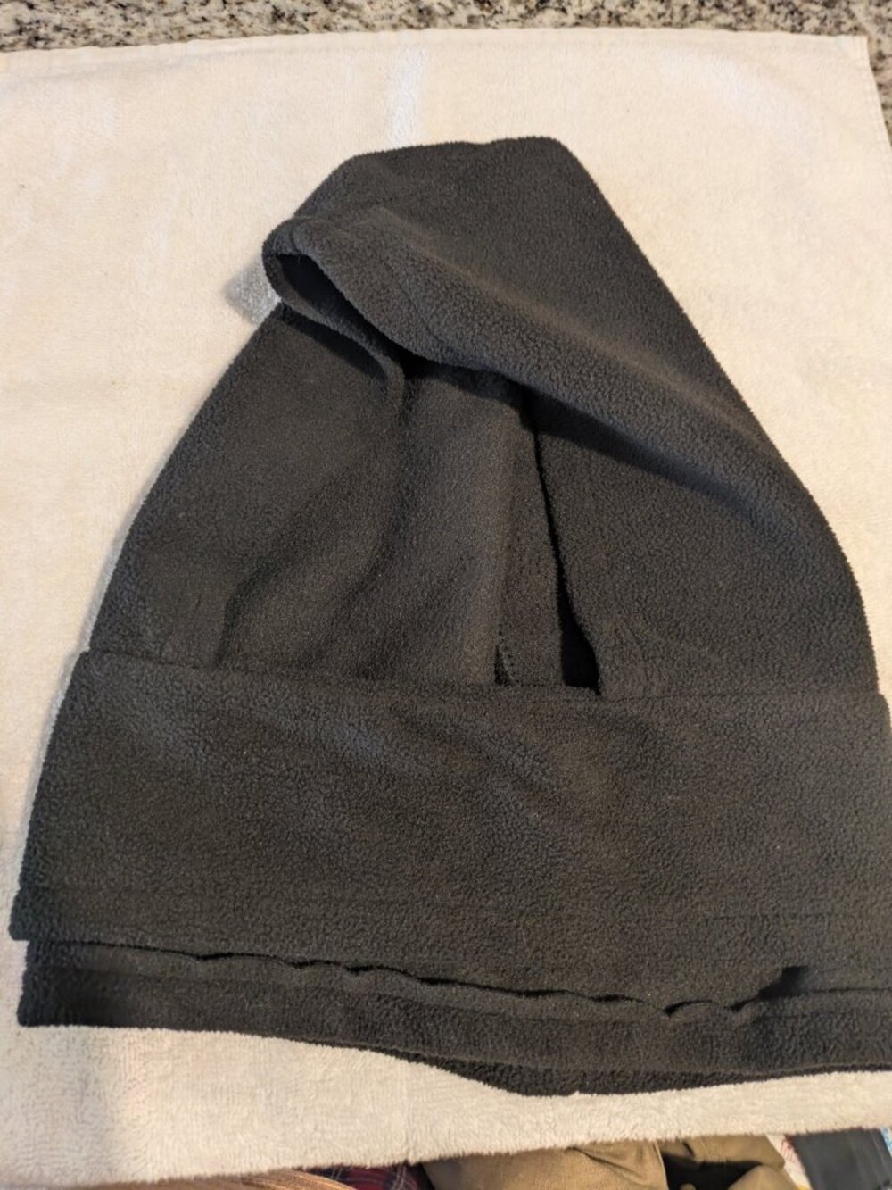 Black Fleece Balaclava Ski Mask One Size